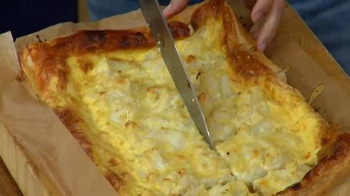 тарт с цветной капустой