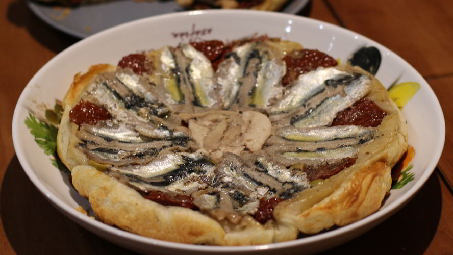 Рецепт тарта тарен с салакой