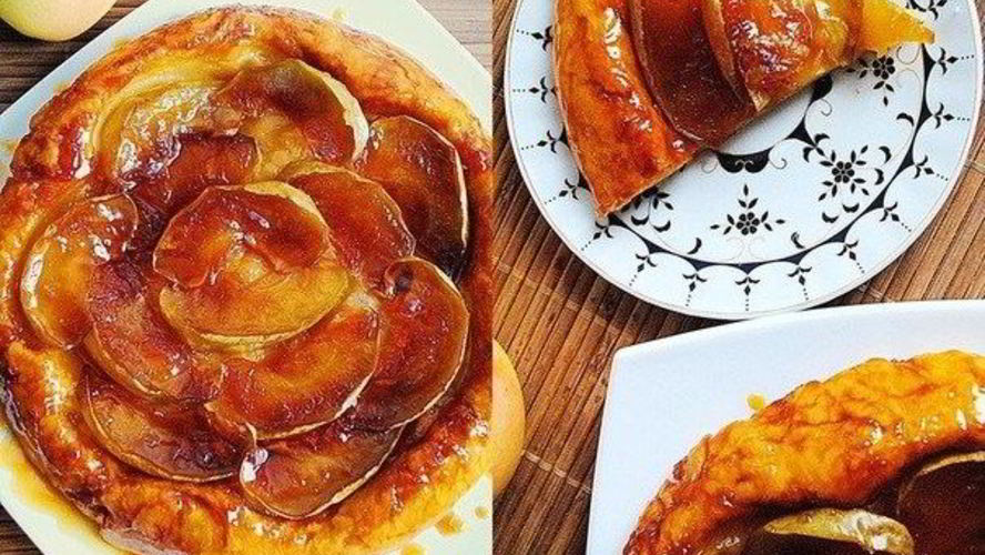 Рецепт тарта татен с яблоками