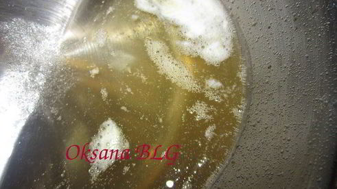 тарт творог, фрукты, карамель