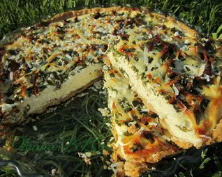 Тарт Творожный с зеленью