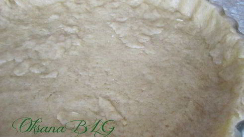 тарт творожный с зеленью