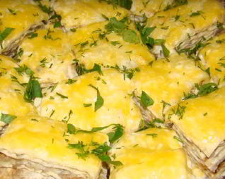 Тартинки из лаваша