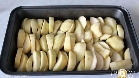 яблочно-грушевый тарт