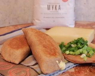 Тортилья цельнозерновая с сыром