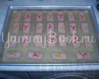 Витки ветчинные заливные