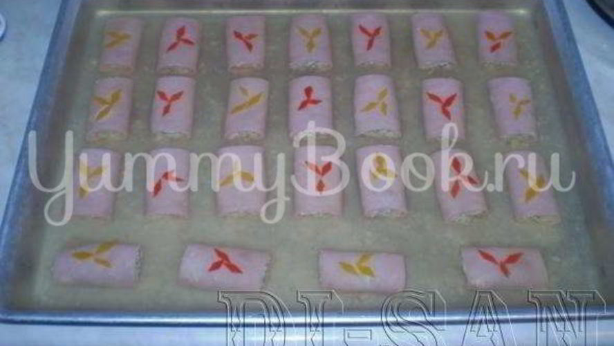 Рецепт витков ветчинных заливных