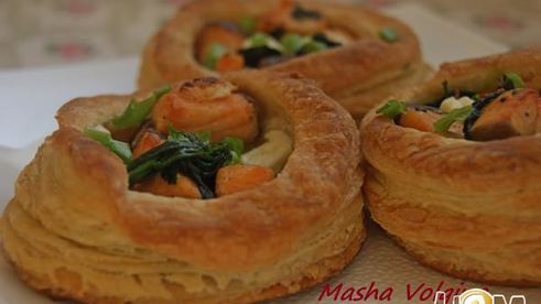 волованы искушение с семгой