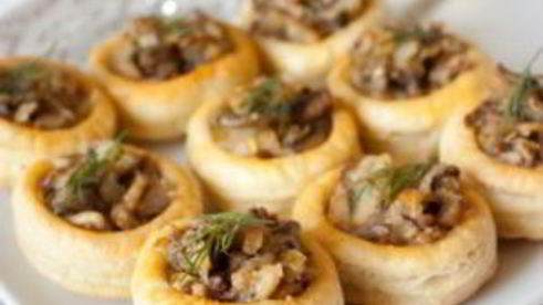 волованы из слоеного теста