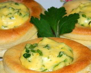 Волованы с сыром