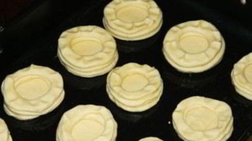 волованы с сыром