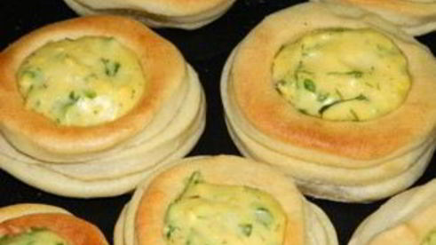 волованы с сыром