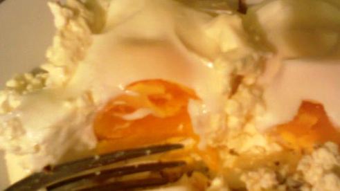 глазунья с творогом