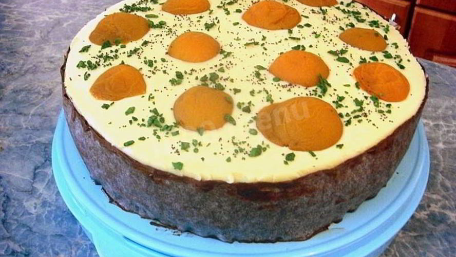 Рецепт торта яичница-глазунья