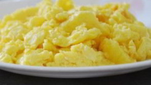 яичница-болтунья с сыром