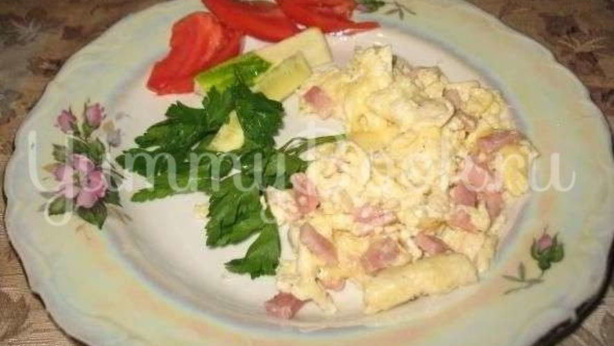 Рецепт яичницы-болтуньи