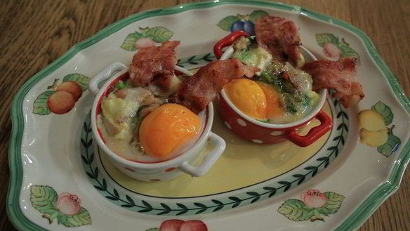 Рецепт Яичницы для плейбоя