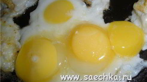 яичница из замороженных яиц