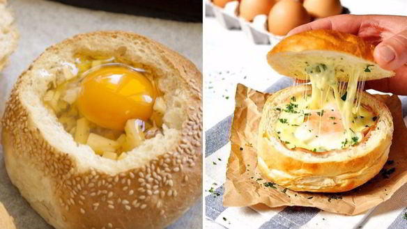 Рецепт Яичницы на завтрак