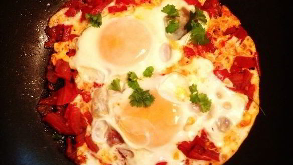 Рецепт Яичницы по-еврейски