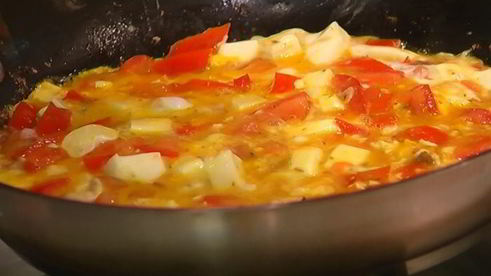 яичница по-неаполитански