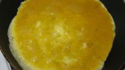 яичница с рисом