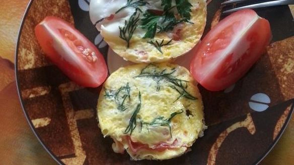 Рецепт Яичницы в микроволновке