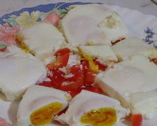 Яичница в пароварке