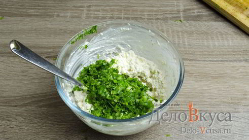 закуска из помидоров и плавленого сырка