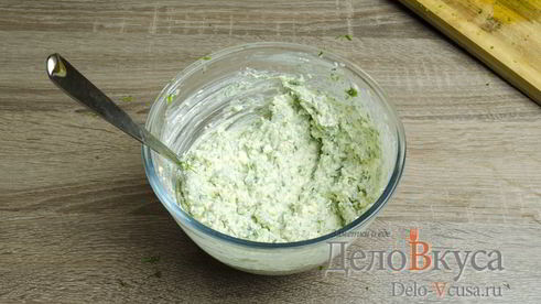 закуска из помидоров и плавленого сырка