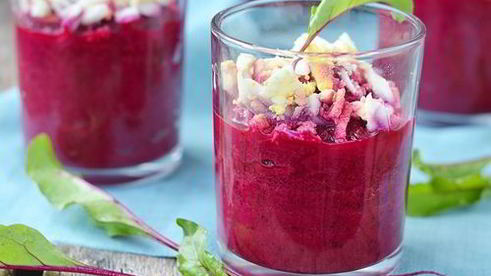 закуска из свеклы с тунцом