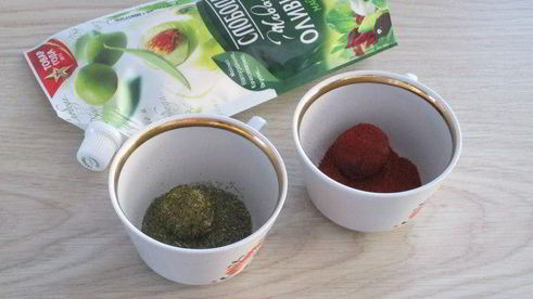 закуска новогодняя веточка