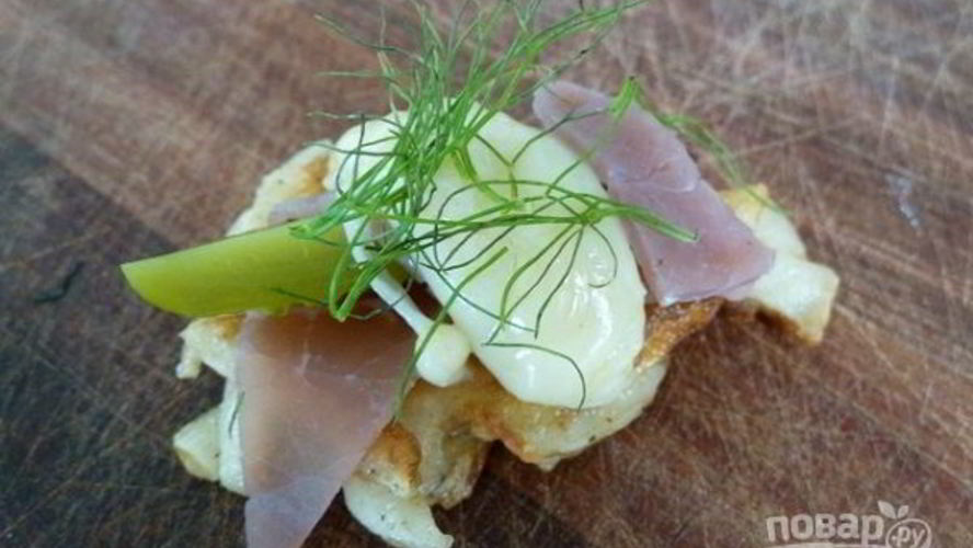 Рецепт закуски с маринованными огурцами