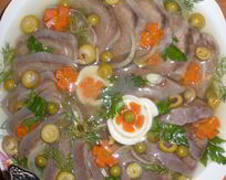 Закуска из языка