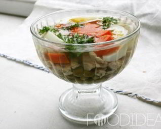 Заливное из курицы