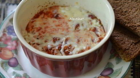 запеченные яйца в остром томатном соусе