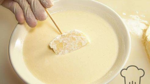 жареный сулугуни с помидорами