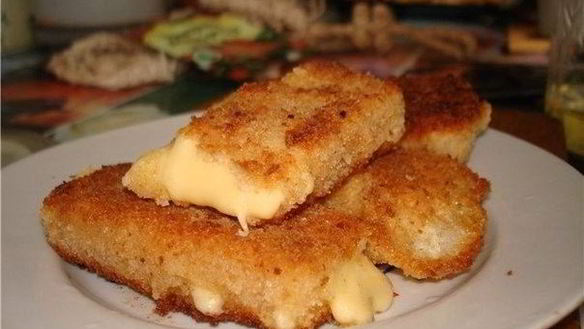 Рецепт Жареного сыра по-чешски в панировке