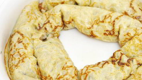 блинная улитка с грибным жюльеном