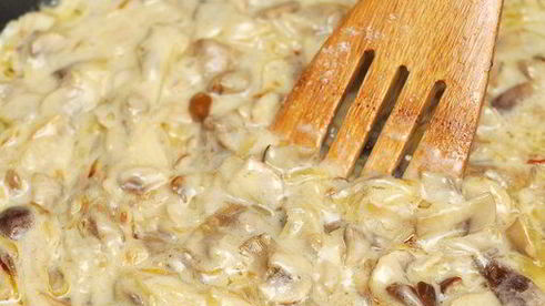 блинная улитка с грибным жюльеном