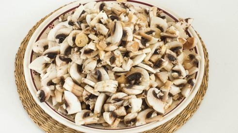 грибной жульен из шампиньонов