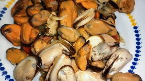 кокиль — жюльен из мидий