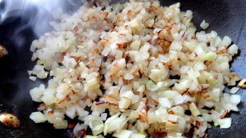 сливочный жульен с ветчиной и грибами