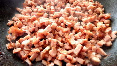 сливочный жульен с ветчиной и грибами