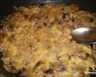 Жульен с говядиной