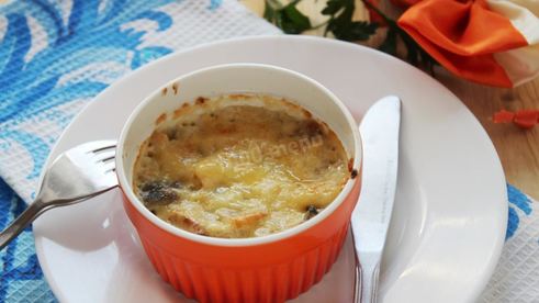 жульен с грибами и сливками грибной