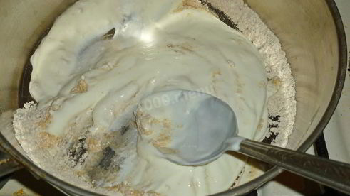 жульен с грибами и сметаной