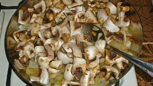 жульен с грибами и сметаной