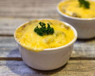 Жульен с грибами в духовке