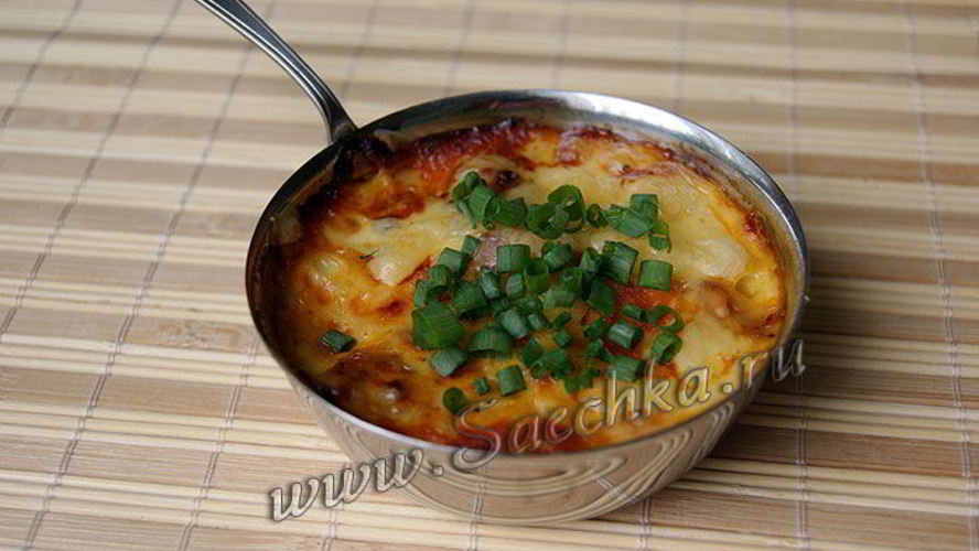 Рецепт жульена с грибами